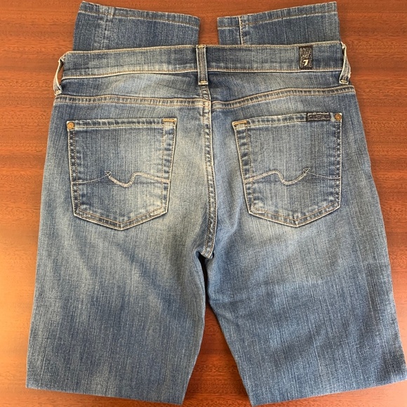 7 For All Mankind Straight Leg EUC - Picture 5 of 8